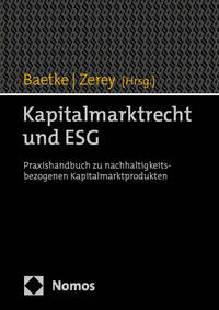 Kapitalmarktrecht und ESG