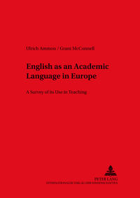 English as an Academic Language in Europe