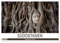 SÜDOSTASIEN (Wandkalender 2025 DIN A2 quer), CALVENDO Monatskalender