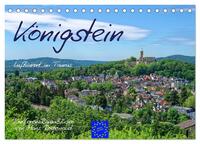 Königstein - Luftkurort im Taunus (Tischkalender 2025 DIN A5 quer), CALVENDO Monatskalender