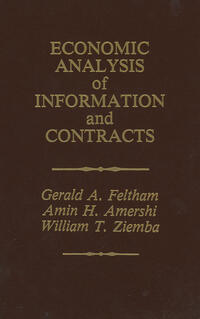 Economic Analysis of Information and Contracts