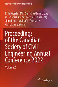 Proceedings of the Canadian Society of Civil Engineering Annual Conference 2022