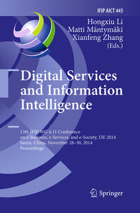 Digital Services and Information Intelligence