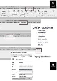 Cvil 3D Deutschland / Add-Ons, Add-Ins und mehr, Civil 3D Deutschland (schwarz/weiß, zur Information)