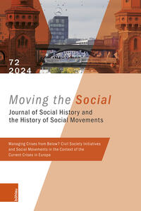 Managing Crises from Below? Civil Society Initatives an Social Movments in the Context of the Current Crises in Europe