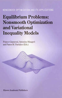 Equilibrium Problems: Nonsmooth Optimization and Variational Inequality Models