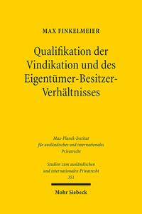 Qualifikation der Vindikation und des Eigentümer-Besitzer-Verhältnisses