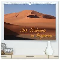 Die Sahara in Algerien / CH-Version (hochwertiger Premium Wandkalender 2025 DIN A2 quer), Kunstdruck in Hochglanz