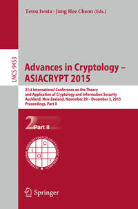 Advances in Cryptology – ASIACRYPT 2015