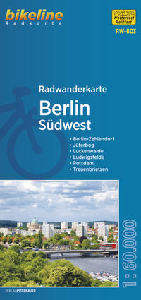 Radwanderkarte Berlin Südwest (RW-B03)