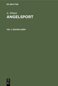 A. Winter: Angelsport / Grundlagen