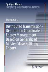 Distributed Transmission-Distribution Coordinated Energy Management Based on Generalized Master-Slave Splitting Theory