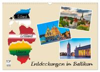 Entdeckungen im Baltikum (Wandkalender 2025 DIN A3 quer), CALVENDO Monatskalender