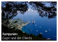 Kampanien – Capri und der Cilento (Wandkalender 2025 DIN A2 quer), CALVENDO Monatskalender