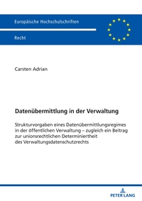 Datenübermittlung in der Verwaltung