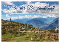 Zauber der Berglandschaft (Wandkalender 2025 DIN A2 quer), CALVENDO Monatskalender