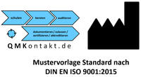 Musterhandbuch Standard nach DIN EN ISO 9001:2015 Entwicklung, Produktion, Dienstleistung und Vertrieb