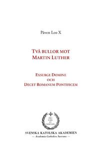 Två bullor mot Martin Luther