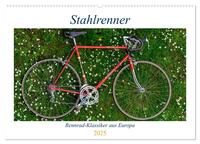 Stahlrenner - Rennrad-Klassiker aus Europa (Wandkalender 2025 DIN A2 quer), CALVENDO Monatskalender