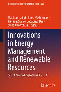 Innovations in Energy Management and Renewable Resources