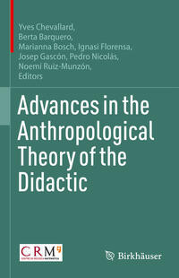 Advances in the Anthropological Theory of the Didactic