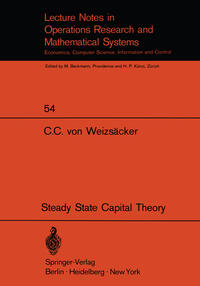 Steady State Capital Theory