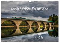 Malerisches Sauerland (Wandkalender 2025 DIN A2 quer), CALVENDO Monatskalender