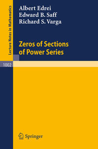 Zeros of Sections of Power Series