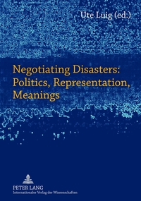 Negotiating Disasters: Politics, Representation, Meanings