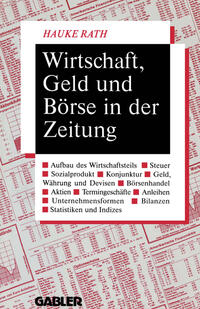 Wirtschaft, Geld und Börse in der Zeitung