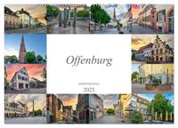 Offenburg Impressionen (Wandkalender 2025 DIN A2 quer), CALVENDO Monatskalender