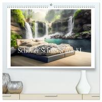 Schöner Schlafen mit KI (hochwertiger Premium Wandkalender 2025 DIN A2 quer), Kunstdruck in Hochglanz