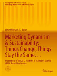 Marketing Dynamism & Sustainability: Things Change, Things Stay the Same…