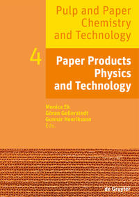 Pulp and Paper Chemistry and Technology / Paper Products Physics and Technology