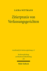 Zitierpraxis von Verfassungsgerichten