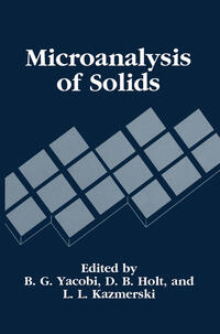 Microanalysis of Solids