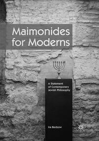 Maimonides for Moderns