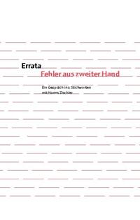 Errata. Fehler aus zweiter Hand