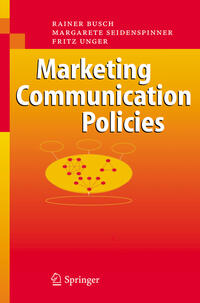 Marketing Communication Policies