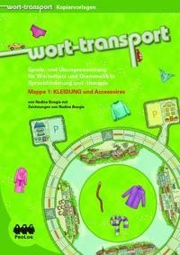 Wort-Transport-Mappe: KLEIDUNG und Accessoires