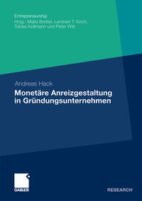 Monetäre Anreizgestaltung in Gründungsunternehmen