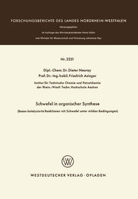 Schwefel in organischer Synthese