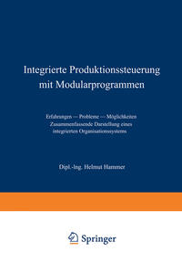 Integrierte Produktionssteuerung mit Modularprogrammen