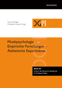 Musikpsychologie – Empirische Forschungen – Ästhetische Experimente