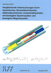 Vergleichende Untersuchungen hochdynamischer, feinwerktechnischer, elektrodynamischer Lineardirektantriebe mit bewegtem Spulensystem und bewegtem Magnetsystem