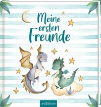 Meine ersten Freunde – Drachen (Aquarell-Optik)