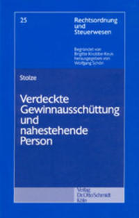 Verdeckte Gewinnausschüttung und nahestehende Person