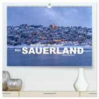 Nordrhein-Westfalen - Das Sauerland (hochwertiger Premium Wandkalender 2025 DIN A2 quer), Kunstdruck in Hochglanz