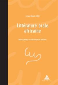 Littérature orale africaine