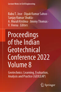 Proceedings of the Indian Geotechnical Conference 2022 Volume 8